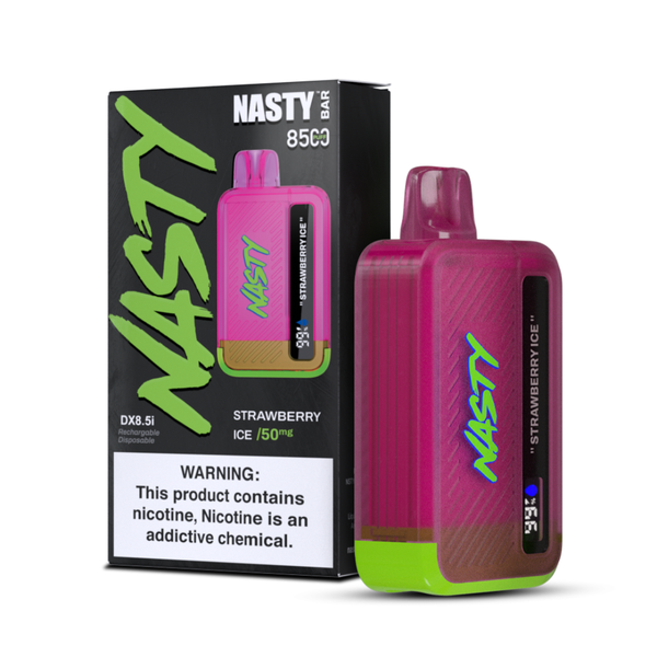 Nasty Bar - 8500 Puff - Flavour - Strawberry Ice