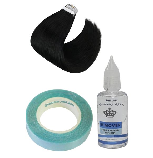Summer &amp; Love Tape hair , remover &amp; roll tape combo
