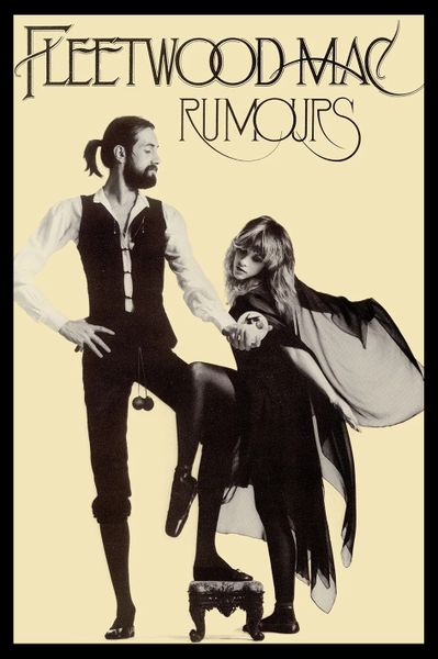 Fleetwood Mac (Rumours) Poster with Black Frame