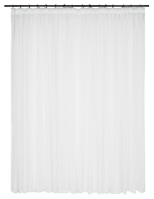 Short Waterproof Curtain For Shower Window Nearby