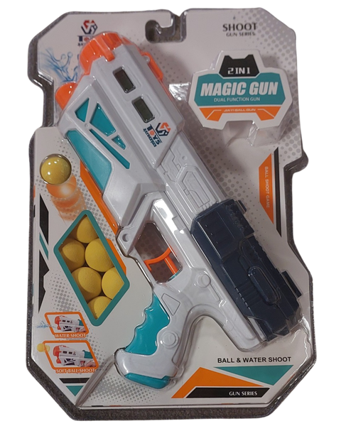 Magic Gun that can Shoot Balls or Water