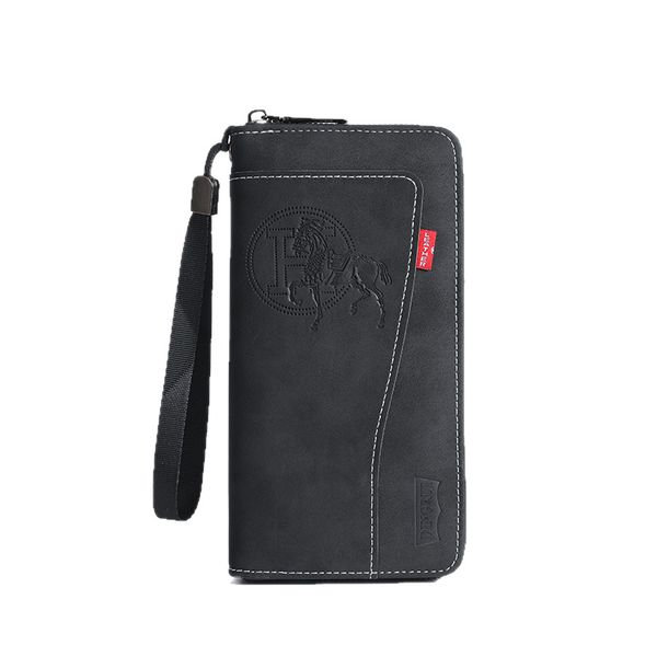 Men's Long Phone Wallet, Multi-Card Slot &amp; Large Capacity Handheld Purse