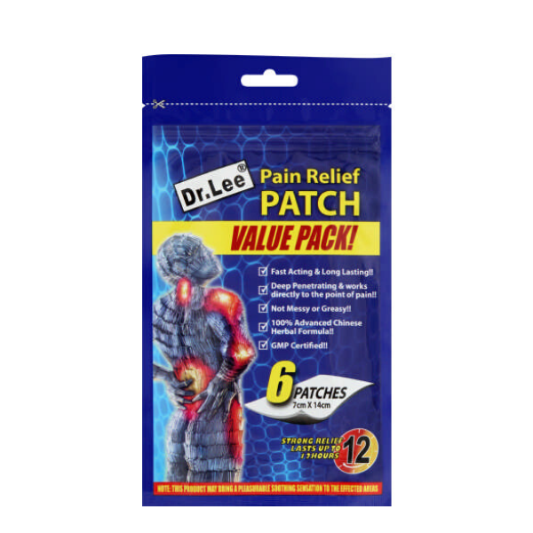 Dr Lee Pain Relief Patch - 6 Pack