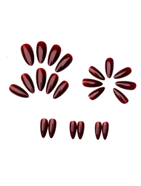 24 piece Almond Press On Nails