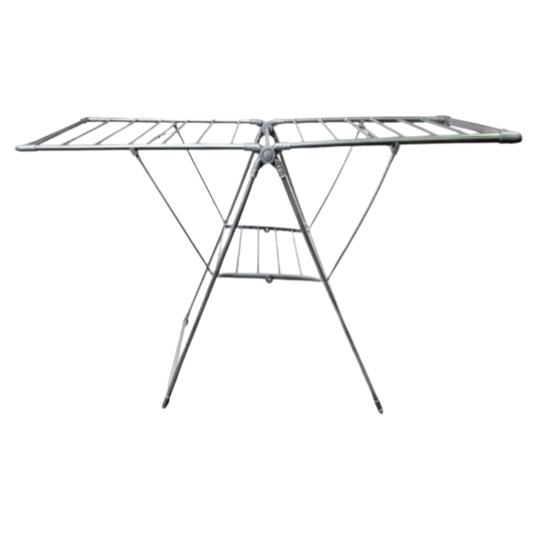 Foldable Clothing Horse / Drying Rack - Grey