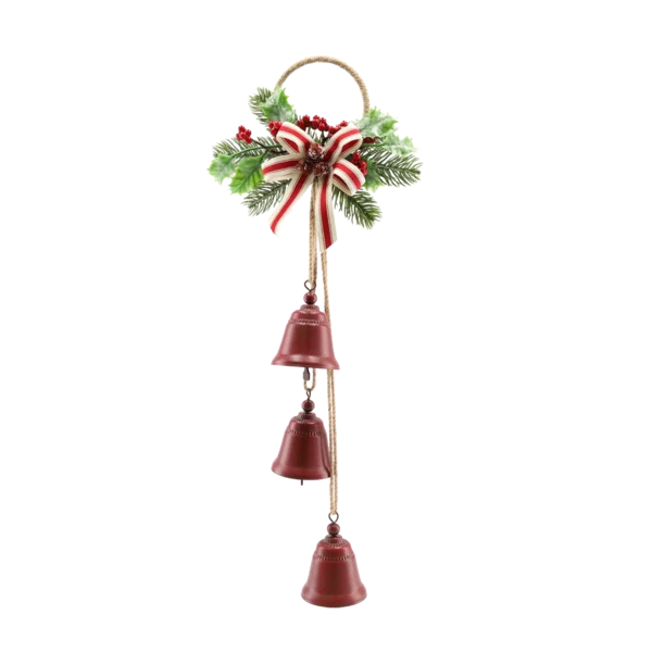 Metal Bells Christmas Door Hanger