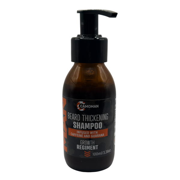 CamoMan Beard Thickening Shampoo with Caffeine &amp; Guarana 100ml