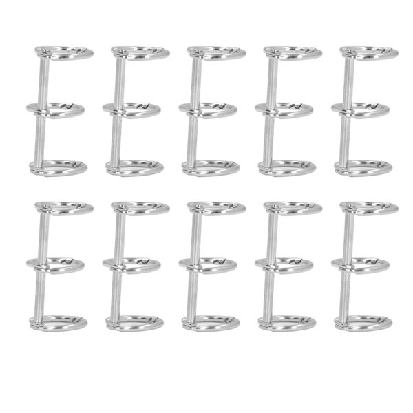 Metal Loose Leaf Rings 15mm for A4 Paper Binding