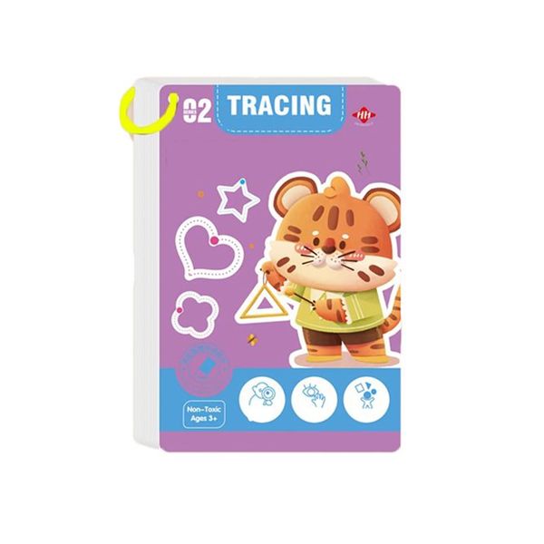 32 Pages Reusable Magic Copybook Writing Practice Set