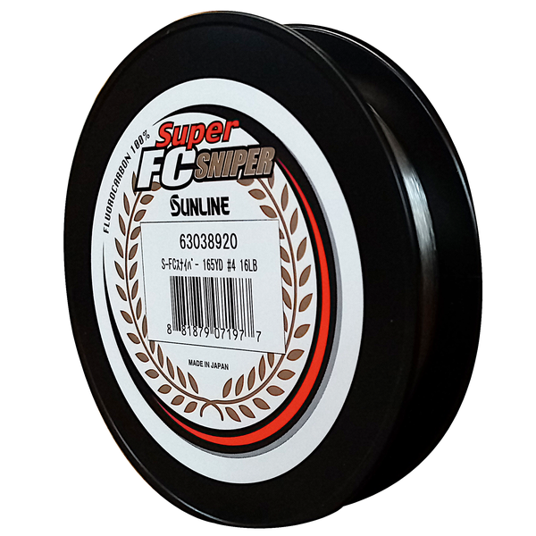 Sunline Super FC Sniper Fluorocarbon 165 Yards (16Lb) (Clear)