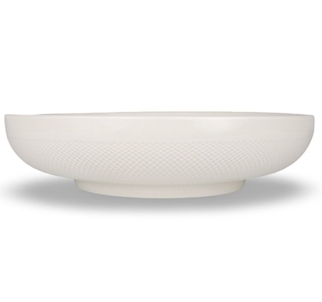 Verge Ceramic Pasta Serving Bowl - 29.5 x 7cm