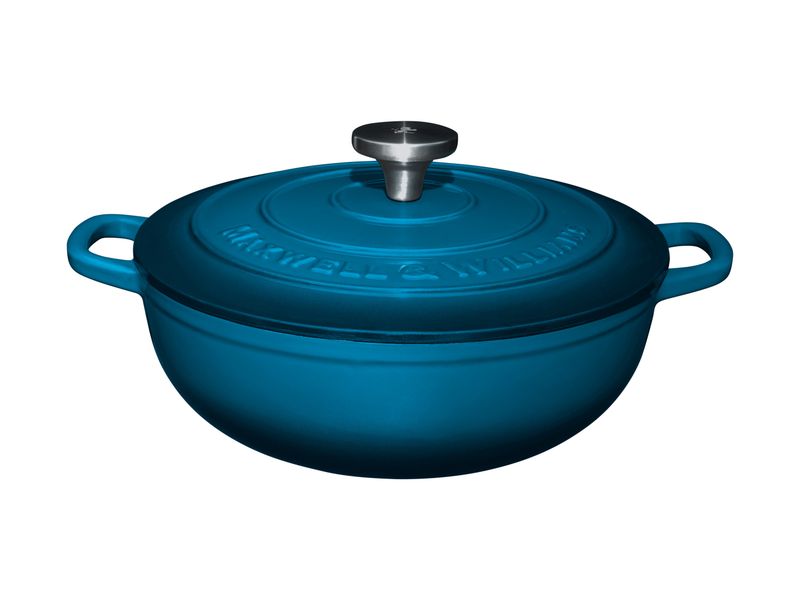 Maxwell and Williams Cast Iron Round Casserole 26cm/4L