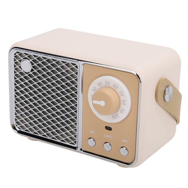 Retro BT Speaker, 5.1, Beige