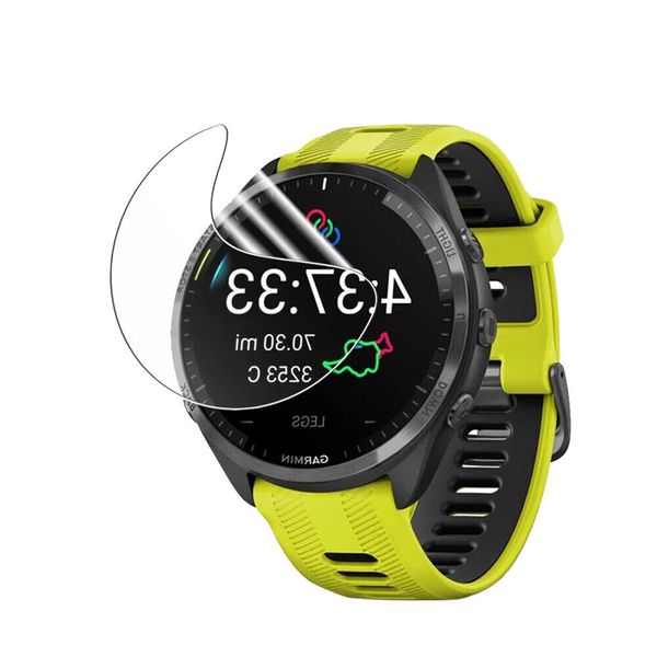 TPU Hydrogel Screen Protector Compatible with Garmin Erunner 255 Music