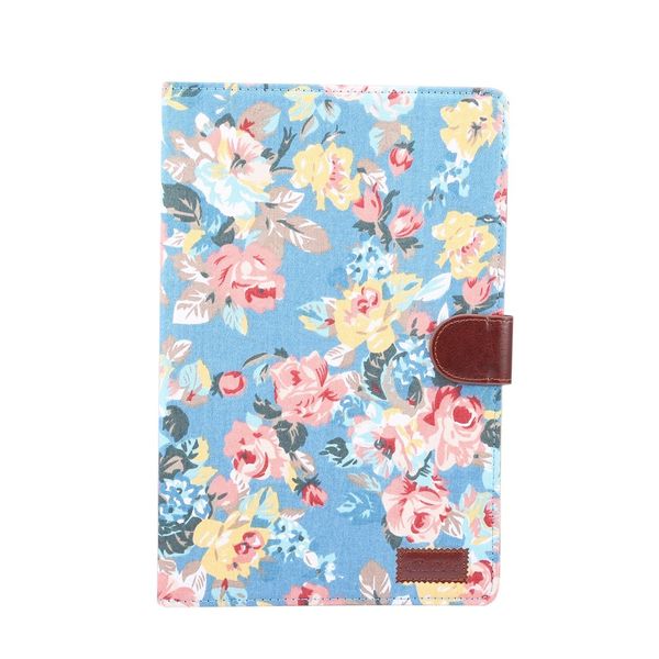 Flower Faux Leather Flip Case for Samsung Galaxy TAB S6
