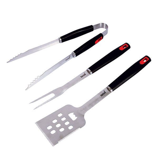 Totai 3 Piece Stainless steel Braai Accessory Set