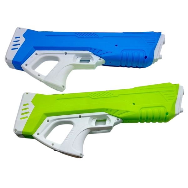 Electric Water Gun, Blue and Green, Pack of 2