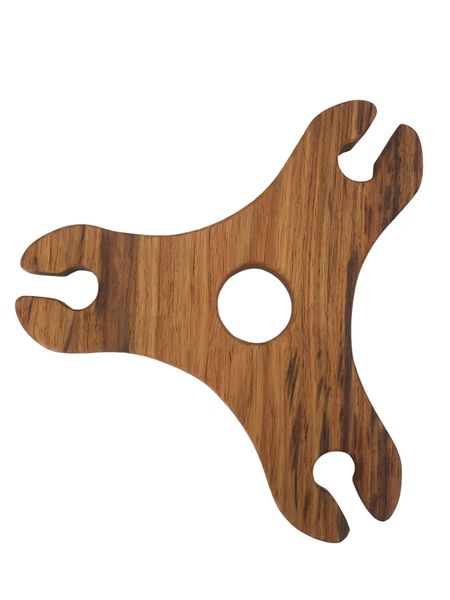 Wooden Handmade Wine Rack and Glass Holder