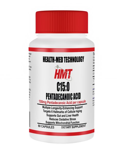 HMT C15:0 Pentadecanoic Acid 100mg 60's