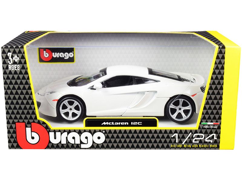 Bburago1/24 Plus Mclaren MP4-12C- White