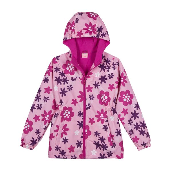 Kiwichild - Light Pink Flower Girls Winter Jacket
