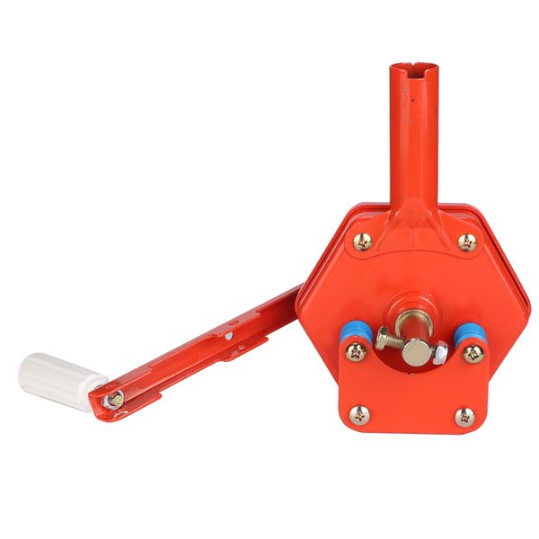 Manual Film Coiler Device Greenhouse Side Top Film Coiling Machine for Agri