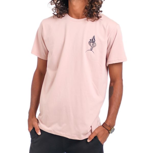 Volcom Men's Converge Short Sleeve T-Shirt - Dusty Pink Image