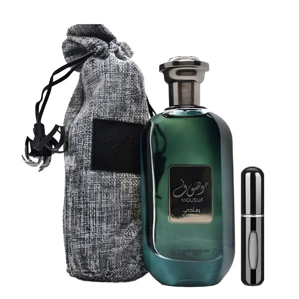 Mousuf Ramadi EDP - 100ml + Refillable Decant with Perfume