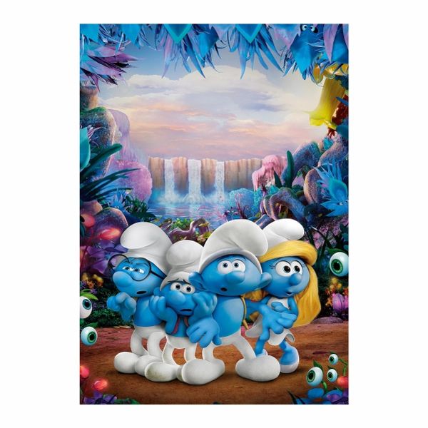 The Smurfs Flower - A1 Poster