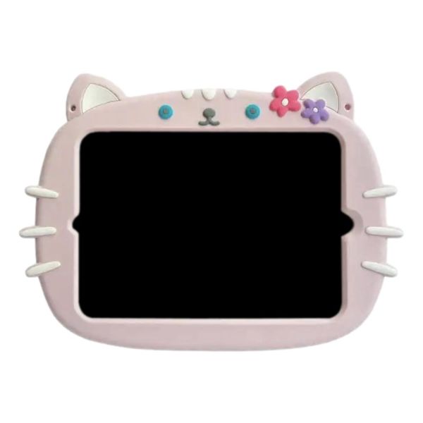 Kitty Silicone Cover compatible with Samsung Galaxy Tab A7 Lite-Lavender