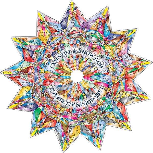 Soul Star Chakra - 246 Pcs Whimsy Wood Puzzle - Made in SA by Soul Puzzles