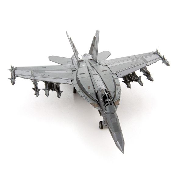 Metal Earth-F/A-18 Super Hornet- 3 Metal Build Sheets
