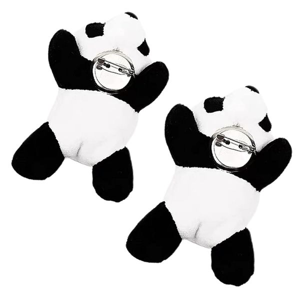 Lazy Panda Embroidered Decorative Clothing Pin
