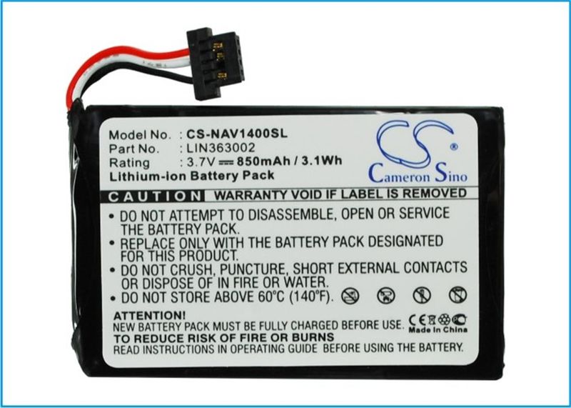 CS-NAV1400SL Battery For GPS Navigator
