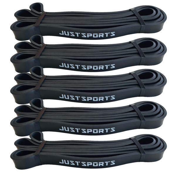 Justsports Strong Band - Red Resistance Band 5-Pack