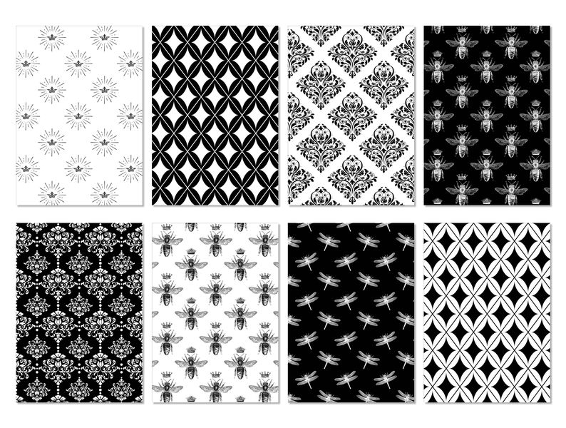 Greeting Cards: Black and White Variety Pack