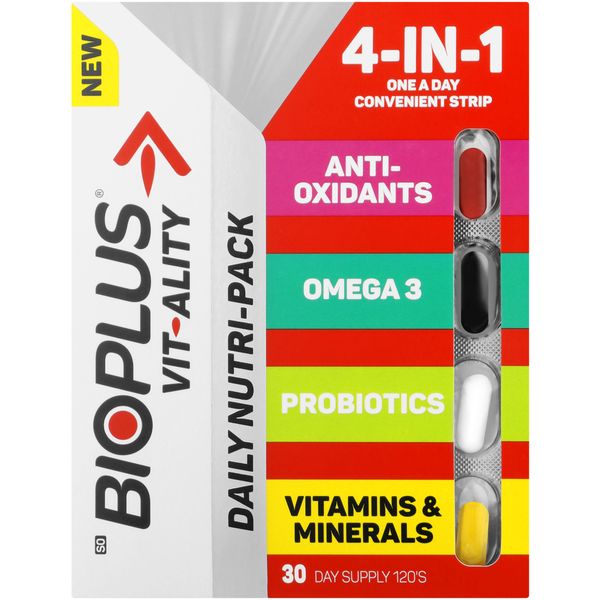 Bioplus Vit-ality Supplement Daily NutriPack 4in1 (30 Days)