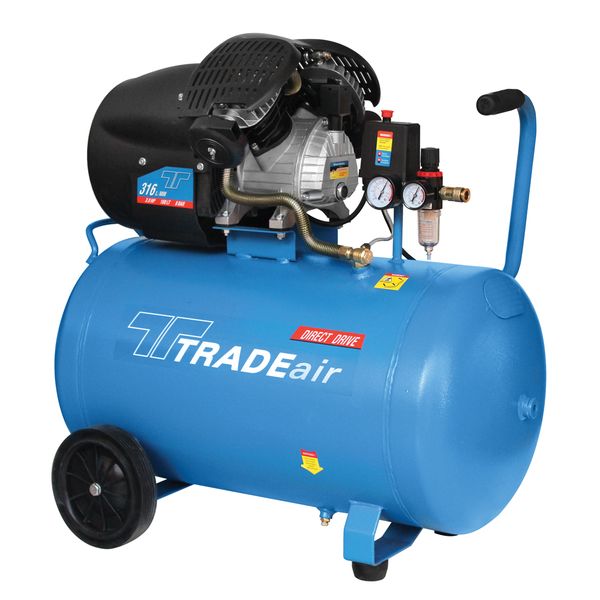 TradeAir - Compressor V-TWN - 100 Litre