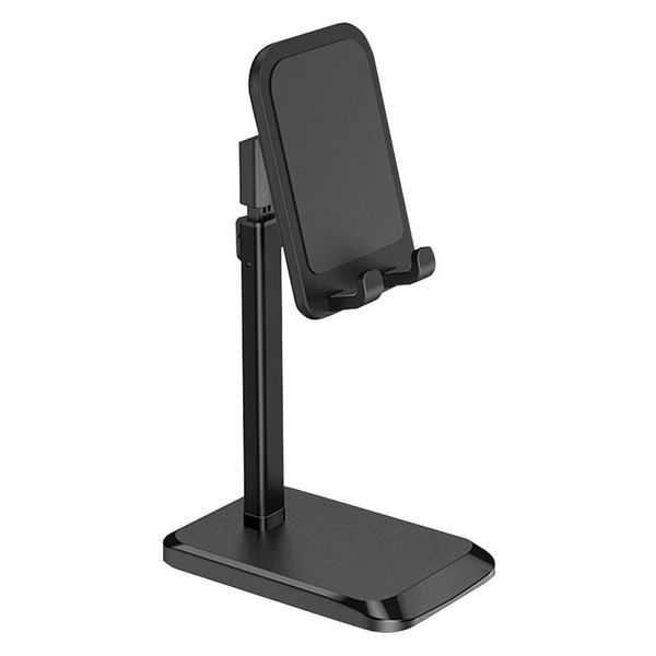 LPS Adjustable Stable Telescopic Desktop Phone Portable Stand - Black