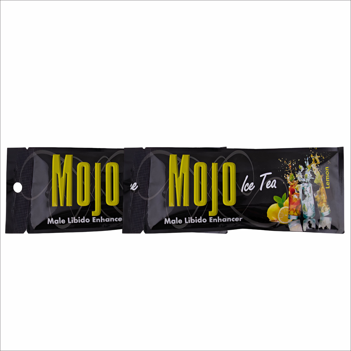 2 Sachets Mojo Ice Tea Libido Enhancer - Lemon Flavour | Up to 72