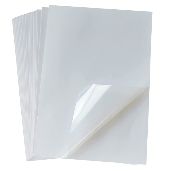 PET Self adhesive Waterproof Printable Vinyl A4 (10 sheets