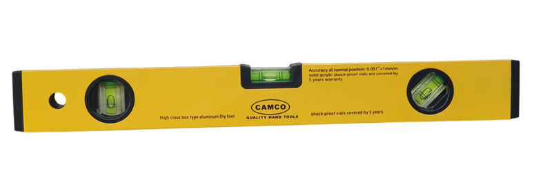 Camco Spirit Level - 400mm (3-Vial)