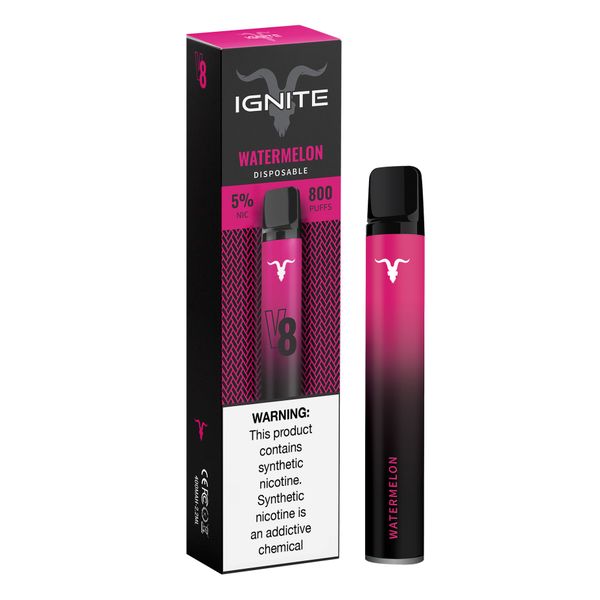 Ignite V8 Disposable Vape Pen - Watermelon - 2.6ml