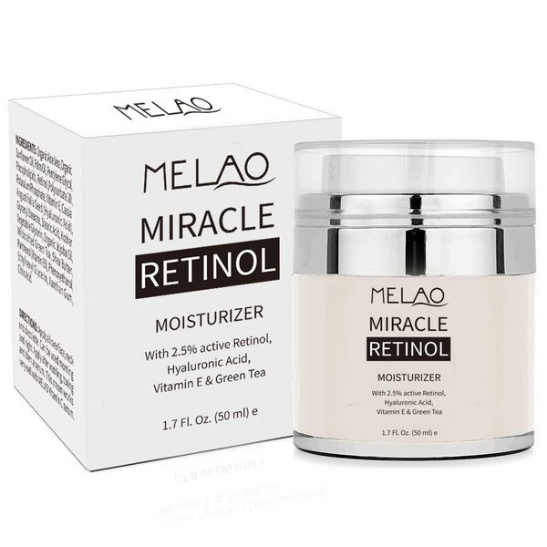 Miracle Retinol Moisturizer Cream for Face -Anti Wrinkle Moisturizing Cream