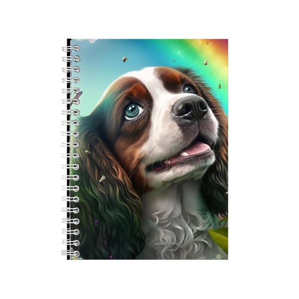 Cute Cocker Spaniel Dog Soft Art Notebook Dog Gift Idea Notepad Pad 110