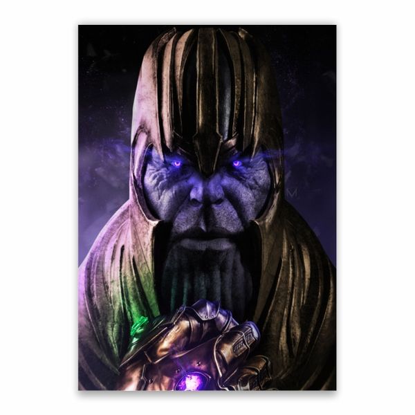 Thanos Infinity Stones Poster - A1