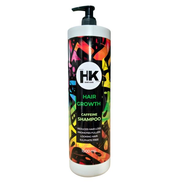 HK Caffeine Hair Growth Shampoo - 1000ml: Scalp Energiser &amp; Root Booster