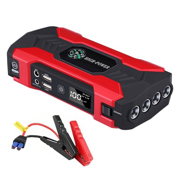 28000mAh Car Battery Jump Starter With Digital Display&amp;Fast Car Starting