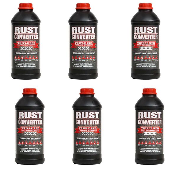 Triple Red Rust Converter 1 Litre - 6 Pack