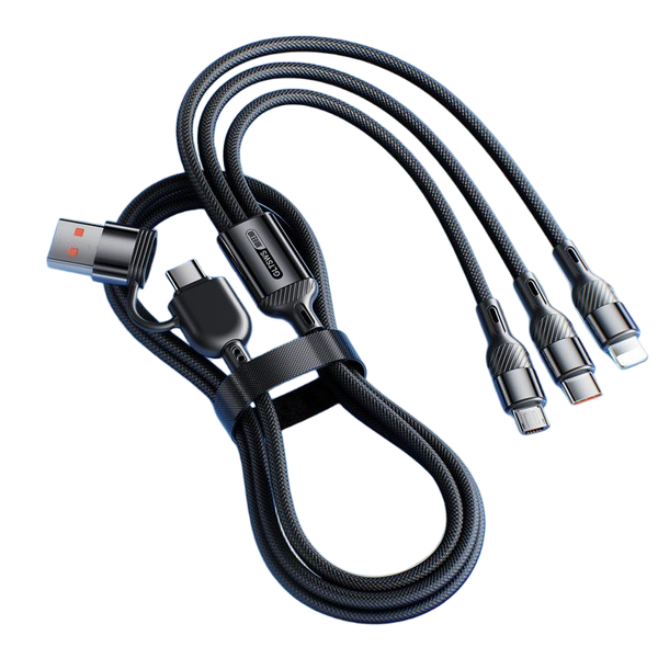 240W Super Fast Charging 3-in-1 USB Cable - 2M